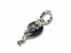 ��HWZN BROSS/�ϥ�����֥����ۡ�Bleah Skull Pendant Top/�֥꡼������ڥ����ȥȥåס�(Silver925��Red)