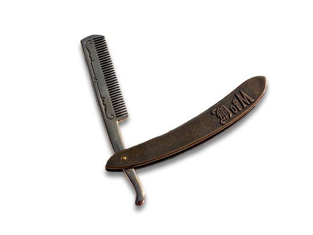 MASTER OF MUSTACHE/マスターオブマスタッシュ】”LB Razor Comb/髭用