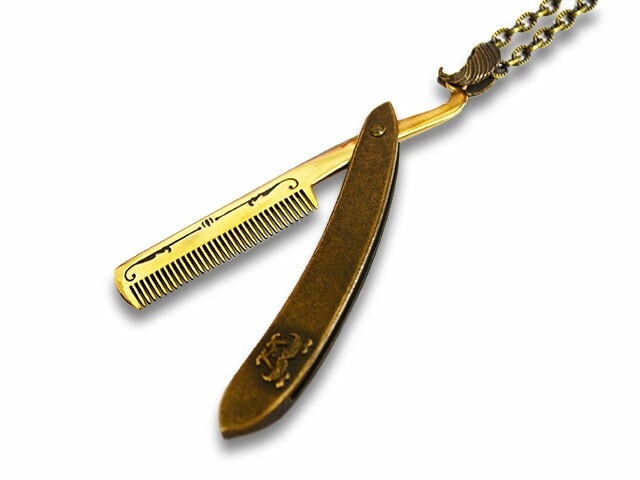 MASTER OF MUSTACHE/マスターオブマスタッシュ】「LB Razor Charm Comb