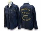 SKULL FLIGHT/ե饤ȡ2022SSRiders Denim Western Shirts/饤ǥ˥०󥷥ġ<br>(CALIFORNIA LINE/ե˥饤/Х/ᥫ/ϡ졼/Х/ۥåȥå/WOLF PACK/եѥå)