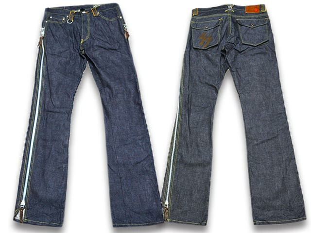 SKULL FLIGHT/スカルフライト】「SS Pants Type4 Boots Cut”One Wash