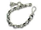 SHAFT SILVER WORKS/եȥСۡLarge Smooth Links with Large Bell Wallet Chain/顼ࡼ󥯥顼٥륦åȥ(SWC-Short-L)