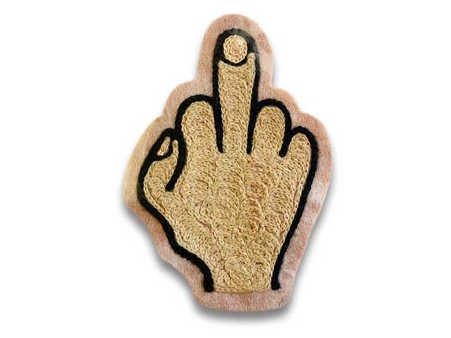 TOMMY GUN/トミーガン】「Hand Made Patch”Fuck”/ハンドメイドパッチ