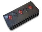 TISS CUSTOM LEATHERS/ƥ쥶ۡDiamond 5 Python Wallet/5ѥ󥦥åȡ(BKRDBK/A-3)