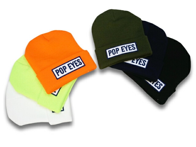 Phyps★韓国★人気★男女兼用★P JACQUARD BEANIE 2色 全6色【POP EYES/ポップアイズ】2022AW「Genuine Knit Cap