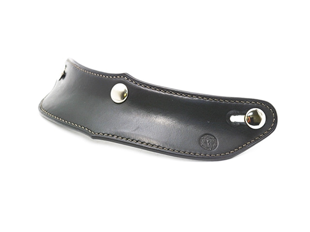 Round head/ラウンドヘッド】「Leather Visor”Short”/レザー