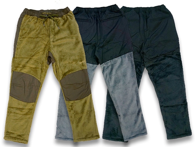 全3色【UNCROWD/アンクラウド】2022AW「Military Fleece Pants