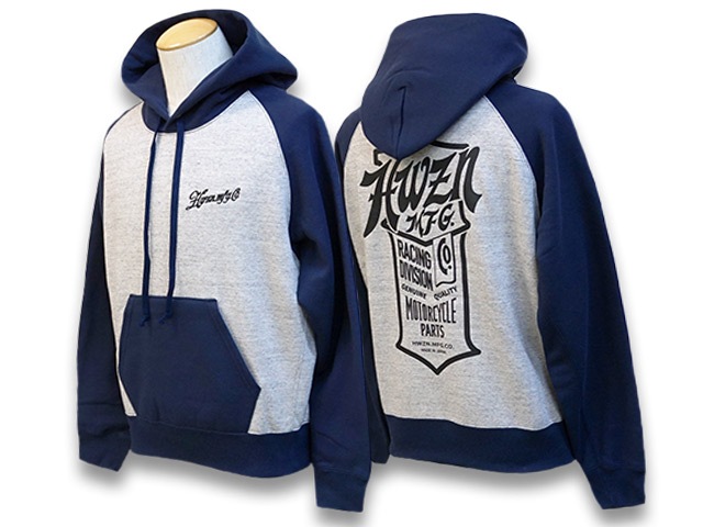 HWZN BROSS/ハウゼンブロス】2023SS「Emblem Combi Hoodie/エンブレム