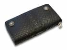 ��HWZN BROSS/�ϥ�����֥����ۡ�Diamond Python Leather Long Wallet/���������ɥѥ�����쥶�����󥰥�����åȡ�(Silver925)