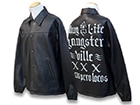 ��GANGSTERVILLE/����󥰥������ӥ��2023SS��Sacred Heart Light Leather Jacket/��������åɥ饤�ȥ쥶�����㥱�åȡ�(GSV-23-SS-01)(WEIRDO/����������/GLAD HAND/����åɥϥ��/OLD CROW/������ɥ�����/WOLF PACK/����եѥå�)