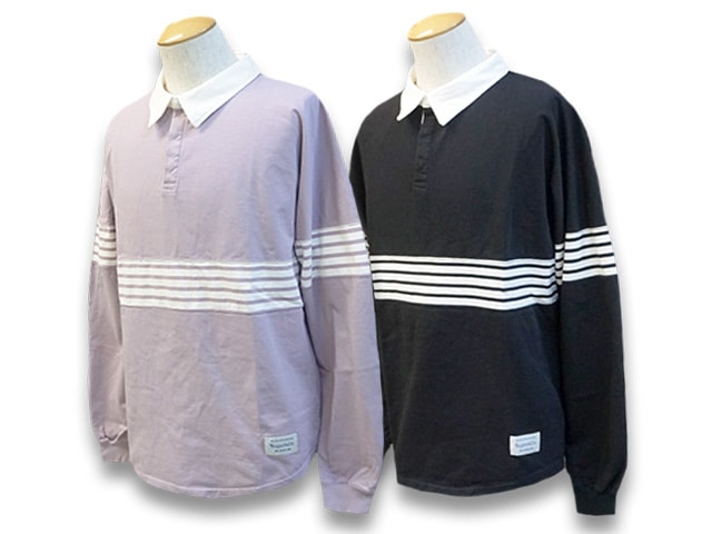 (30% OFF)��2����Sugar��Co./���奬������ɥ�����2023SS��Drop Rugby Shirts/�ɥ��åץ饰�ӡ�����ġ�(SGR-SH04)(�ǥ˥�/������/����ǥ���/���ᥫ��/�ϡ��졼/�ۥåȥ��å�/�ߥ꥿�꡼/WOLF PACK/����եѥå�)