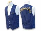��CALIFORNIA LINE/����ե���˥��饤���2023SS��Wabash Stripe Work Vest/�����Хå��她�ȥ饤�ץ���٥��ȡ�(SKULL FLIGHT/������ե饤��/�ϡ��졼/�Х�����/�ۥåȥ��å�/���ᥫ��/�ۥ����륺���ѥ��/WOLF PACK/����եѥå�)
