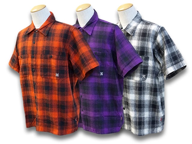 全3色【BLUCO/ブルコ】2023SS「Ombre S/S Work Shirts/オンブレ