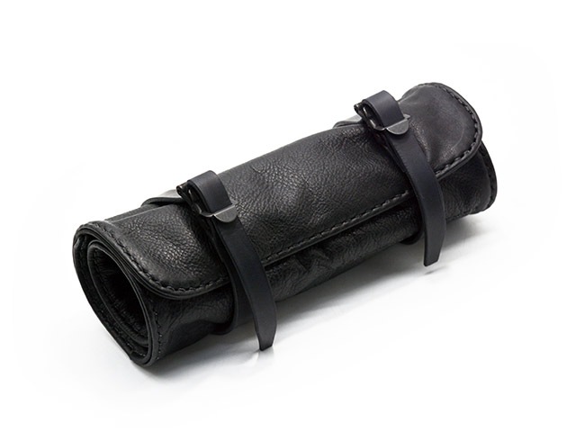 アトリエチェリー　ツールロール　グリーン ATELIER CHERRY/アトリエチェリー】「Leather Tool Roll/レザーツール