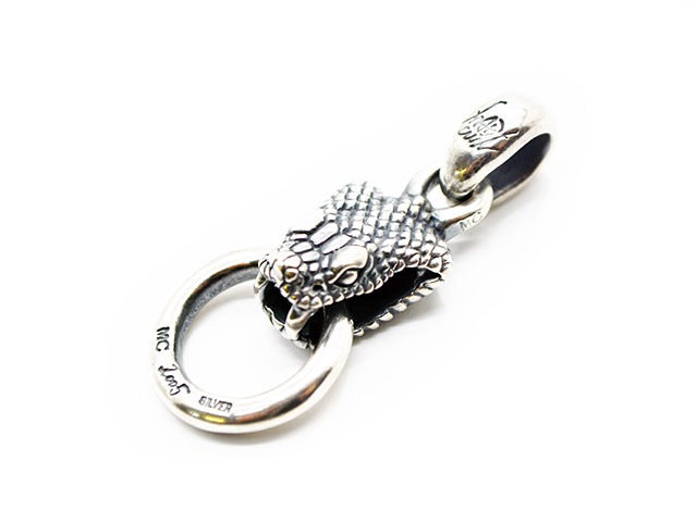 MAD CULT/マッドカルト】「Murder Snake Small Knocker Pendant Top