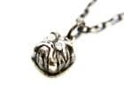��Peanuts&Co/�ԡ��ʥåĥ���ѥˡ��ۡ�Small Bull Dog Pendant Top��Necklace Chain��Zirconia��/���⡼��֥�ɥå��ڥ����ȥȥåס��ͥå��쥹��������ɥ��륳�˥��ɡ�(White)