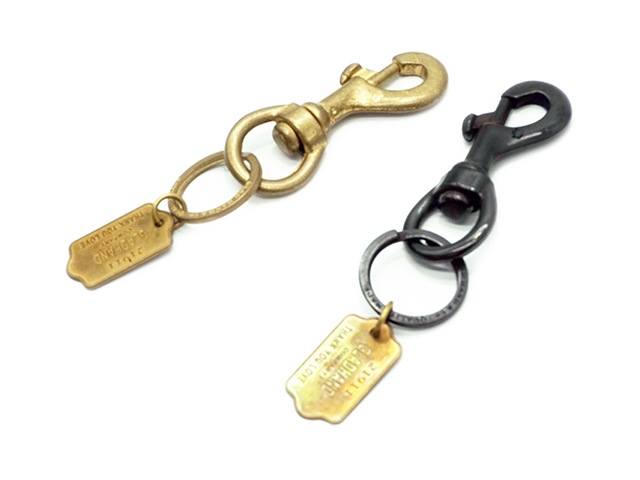 全2色【GLAD HAND/グラッドハンド】「Swivel Snap Key Holder