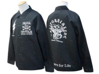 SKULL FLIGHT/ե饤ȡ2023AWSkull Head Coach Jacket/إåɥ㥱åȡ(CALIFORNIA LINE/ե˥饤/ϡ졼/Х/ۥåȥå/ᥫ/ۥ륺ѥ/WOLF PACK/եѥå)