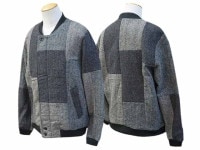 (50% OFF)��DRESS HIPPY/�ɥ쥹�ҥåԡ���2023AW��Harris Patchwork Derby Jacket/�ϥꥹ�ѥå���������ӡ����㥱�åȡ�(NO NAME/�Ρ��͡���/AT-DIRTY/���åȥ����ƥ���/����/�ۥ����륺���ѥ��/���ᥫ��/�ϡ��졼/�ۥåȥ��å�/WOLF PACK/����եѥå�)