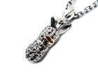 ��Peanuts&Co/�ԡ��ʥåĥ���ѥˡ��ۡ�Large Bunny Peanuts Pendant Top��Necklace Chain��Round��/�顼���Хˡ��ԡ��ʥåĥڥ����ȥȥåס��ͥå��쥹��������ɴݥ��ޡɡ�(Silver925��K10PG/Silver925)