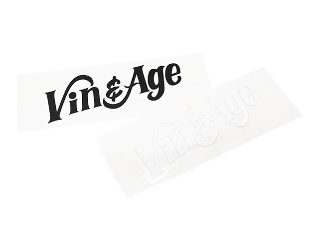 2枚セット【Vin&Age/ヴィン&エイジ】2024SS「Sticker/ステッカー