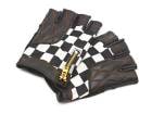 ��Vin&Age/������&��������2026SS��Checker Fingerless Glove/�����å����ե��󥬡��쥹�������֡�(VG15S)