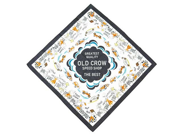 OLD CROW/オールドクロウ】「Speed Shop Bandana/スピード