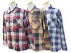 3BLUCO/֥륳2024AWBuffalo Check flannel Shirts/Хåեåեͥ륷ġ(145-11-048)