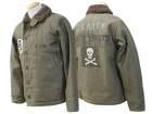 FREE WHEELERS/ե꡼ۥ顼2024FWNAVY DEPARTMENT JACKET,DECK,ZIP TYPE N-1Jolly Rogers VF-17 on USS BUNKER HILL CV-17ɡ(2431002)