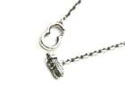 ��Peanuts&Co/�ԡ��ʥåĥ���ѥˡ��ۡ�Small Peanuts Hook Necklace Chain��Round��/���⡼��ԡ��ʥåĥեå��ͥå��쥹��������ɴݥ��ޡɡ�(Silver925)