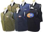 3FINESIXXX/ե󥷥å2024AWOval Logo Duck&Quilting 2way Work Vest/Хå&ƥ2٥ȡ(FS-2024FW-003)