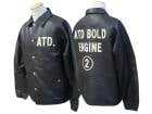 AT-DIRTY/åȥƥ2025SSLeather Coach JacketBOLD ENGINE/쥶㥱åȡɥܡɥ󥸥ɡ