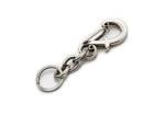 ��INCEPTION/���󥻥ץ����ۡ�F-Hole Carabiner Key Holder��SILVER PLATING��/F�ۡ��륫��ӥʥ����ۥ�����ɥ���С��ץ쥤�ƥ��󥰡ɡ�(IPK-04)
