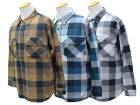 3BLUCO/֥륳2025AWBuffalo Check Flannel Shirts/Хåեåեͥ륷ġ(155-11-048)