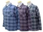 3BLUCO/֥륳2025AWOmbre Check Flannel Shirts/֥åեͥ륷ġ(155-11-047)