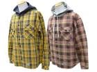 2Liberaiders/٥쥤2025FWHooded Plaid Shirt/աǥåɥץ쥤ɥġ(77103)