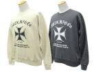 2HWZN BROSS/ϥ֥2025AWIron Cross Crew Neck Sweat Shirt/󥯥롼ͥååȥġ