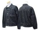 ��FULLCOUNT/�ե륫����ȡ�2026SS��WW2 Model 11.5oz Black Denim Jacket/�����ǥ�11.5���󥹥֥�å��ǥ˥ॸ�㥱�åȡ�(S2107BKSSW)