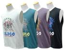 ��4����BLUCO/�֥륳��2026SS��No Sleeve Print Tee��ͷ���/�Ρ����꡼�֥ץ���Tee��YUTAKA�ɡ�(163-24-001)
