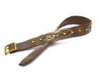 ��HTC(Hollywood Trading Company)/�������ƥ�������(�ϥꥦ�åɥȥ졼�ǥ��󥰥���ѥˡ�)�ۡ�Leather Studs Belt"Overlay Peanuts Snake��/�쥶�������å��٥�ȡɥ����С��쥤�ԡ��ʥåĥ��͡����ɡ�