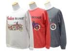 ��3����INDIAN MOTORCYCLE/����ǥ�����⡼�������������2026FW��L/S Tee��INDIAN SCOUT��/���󥰥��꡼��Tee�ɥ���ǥ����󥹥����ȡɡ�(IM69791)