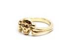 ��H��S/�������ե��������ۡ�SKULL&CROSS BONE RING/������&�������ܡ����󥰡�(26HS-R-SCB01-K10YG)