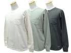 ��3����TROPHY CLOTHING/�ȥ��ե������������󥰡ۡ�Overdye Henley Pocket L/S Tee/�����С������إ�꡼�ݥ��åȥ��󥰥��꡼��Tee��(TE-14)