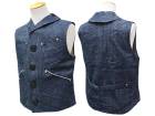 ��MISTER FREEDOM/�ߥ������ե꡼�����2026AW��11oz Okinawa Denim��SIGNAL VEST��Type3/11oz����ǥ˥�ɥ����ʥ�٥��ȡɥ�����3��(SC16023)