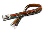 ��3����HTC(Hollywood Trading Company)/�������ƥ�������(�ϥꥦ�åɥȥ졼�ǥ��󥰥���ѥˡ�)�ۡ�0.75inch Leather Western Narrow Belt"SN32 Stone��/0.75��������쥶������������ʥ����٥�ȡ�SN32���ȡ���ɡ�