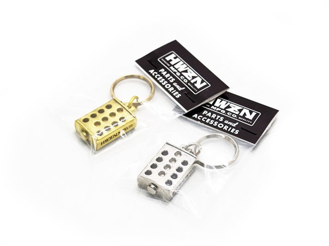 全2色【HWZN BROSS/ハウゼンブロス】「Drilled Kicker Key Chain