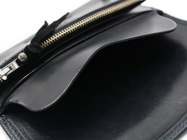 ��EVILACT/�����֥륢���ȡۡߡ�AWAKE/�����������ۡ�Leather Long Wallet��CROSS BONE��/�쥶�����󥰥�����åȡɥ������ܡ���ɡ�(EA-AWK-A01)