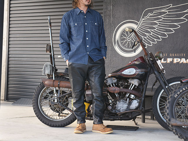 ��3����BLUCO/�֥륳��2026SS��Chambray L/S Work Shirt/�����֥졼���󥰥��꡼�֥������ġ�(161-11-121)