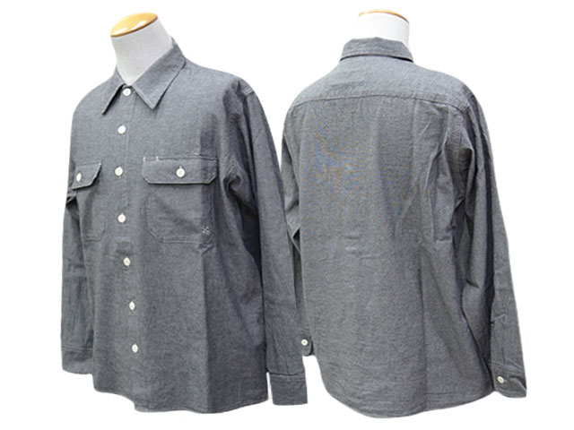 ��3����BLUCO/�֥륳��2026SS��Chambray L/S Work Shirt/�����֥졼���󥰥��꡼�֥������ġ�(161-11-121)
