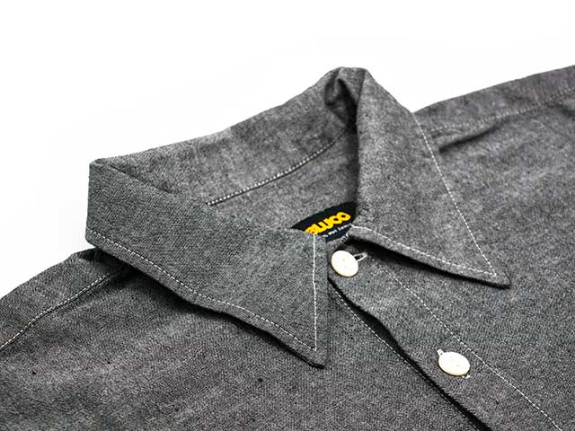 ��3����BLUCO/�֥륳��2026SS��Chambray L/S Work Shirt/�����֥졼���󥰥��꡼�֥������ġ�(161-11-121)